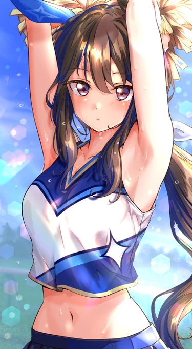 #このタグを見た人は黙ってチアガールを貼る 