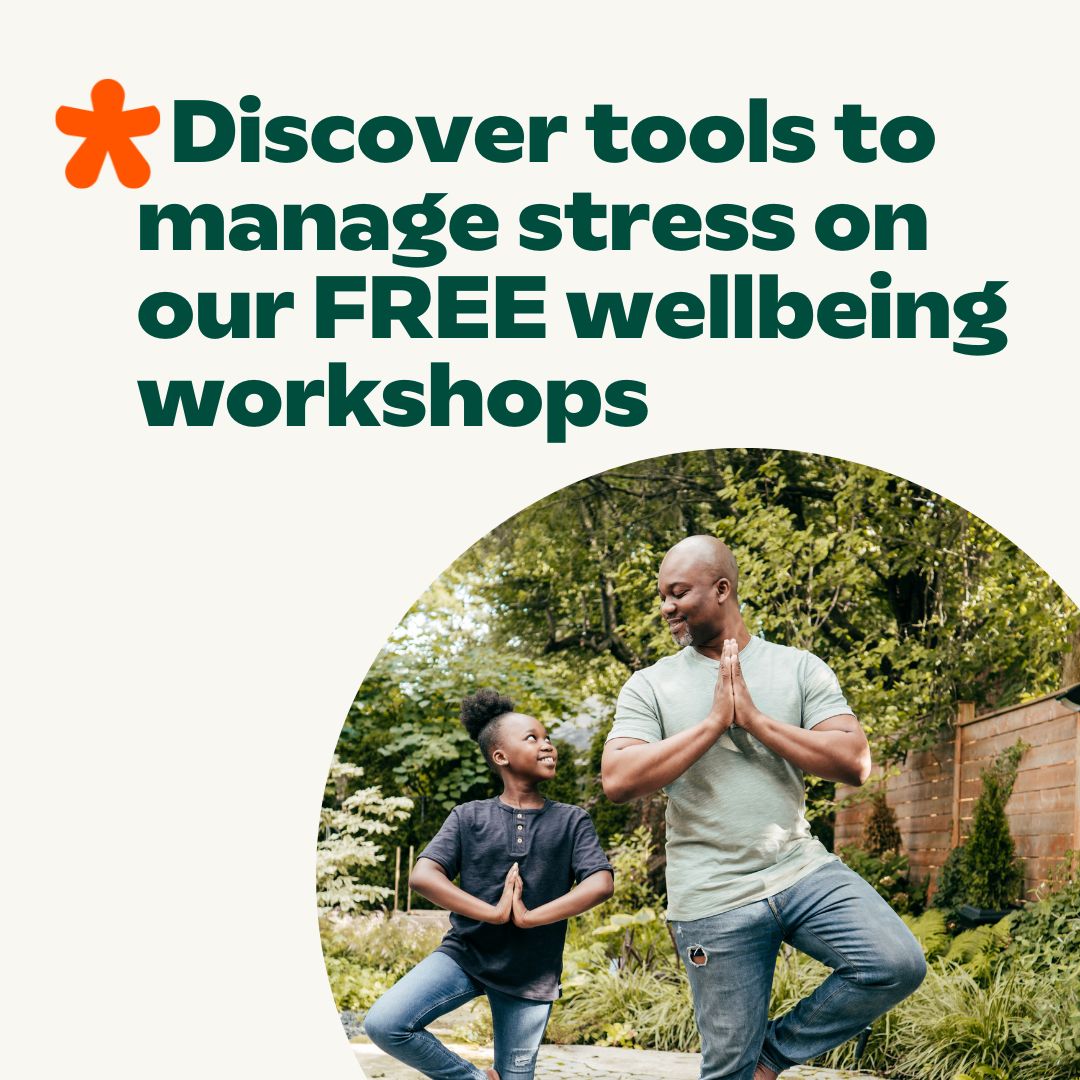 Gingerbread's tweet image. Have you tried our free #WellbeingWorkshops? Our workshops have helped hundreds of single parents to improve their wellbeing, manage stress and connect with others. 

They're held virtually, you can take part anywhere. Book your space now: orlo.uk/58n4L