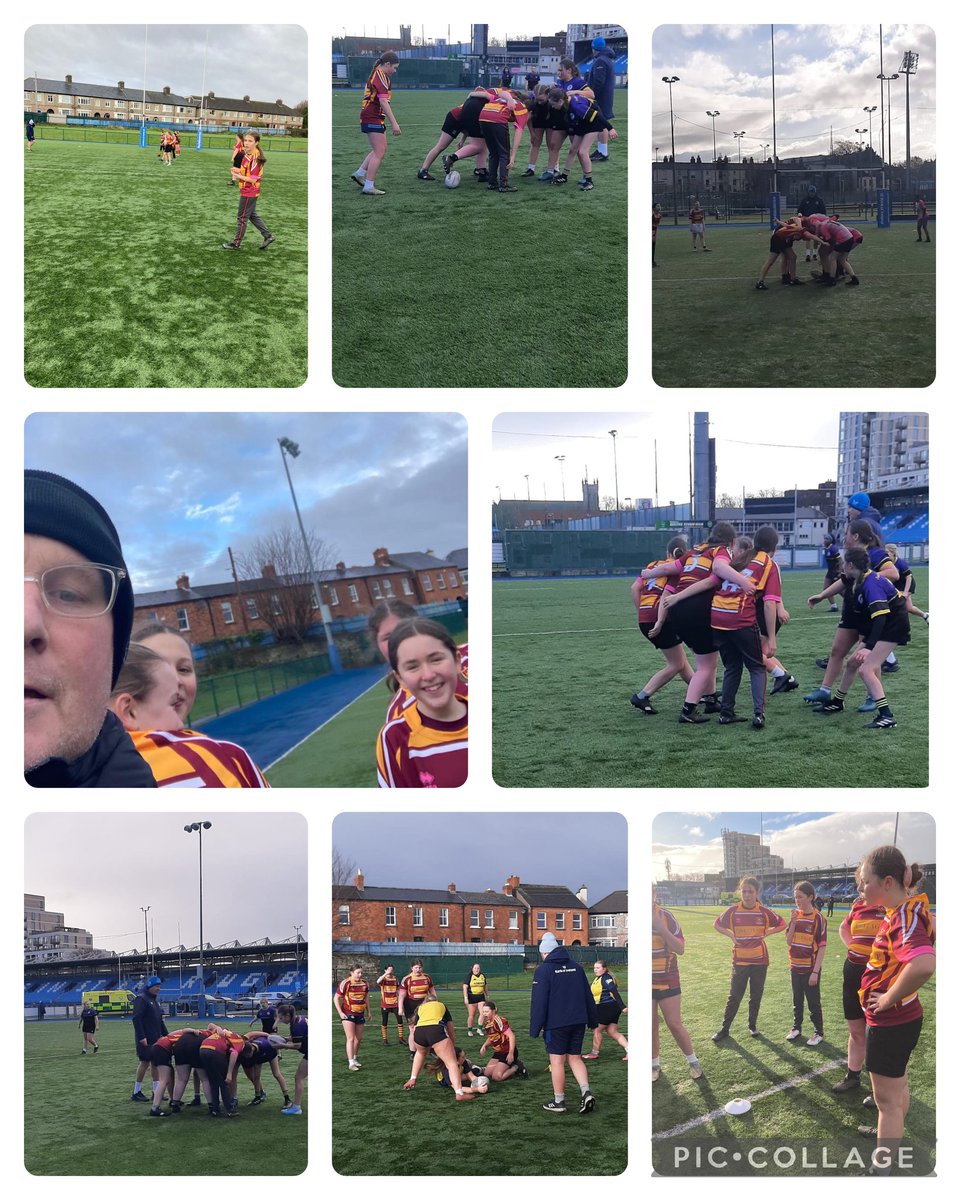 1st and 2nd year girls Rugby 🏉 players took part in the Leinster Rugby X7 blitz in Energia pk. today 👏🏻 putting in some super performances and narrowly missing out on the finals 👏🏻 great work girls 💪🏻 #WeAreSalle