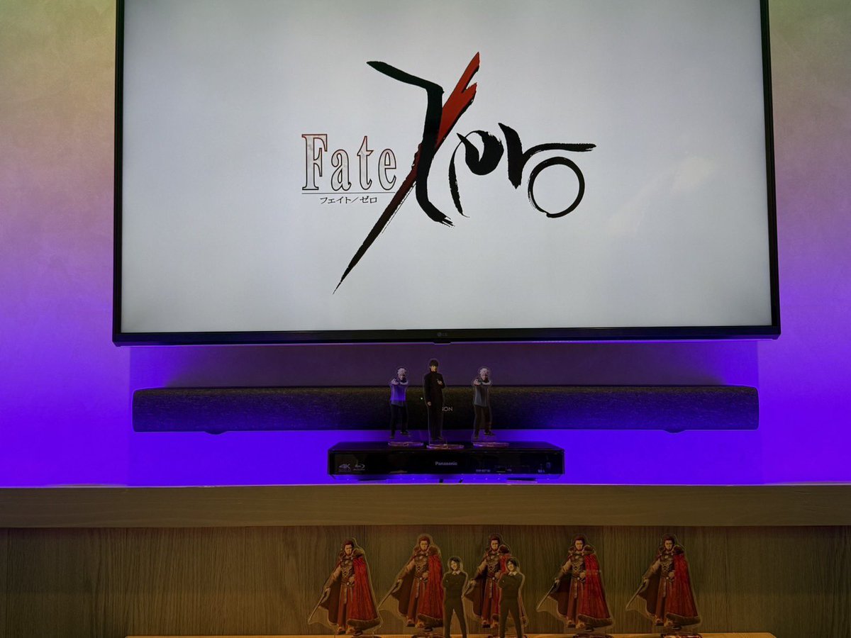 後夜祭でzero1話鑑賞した🤣