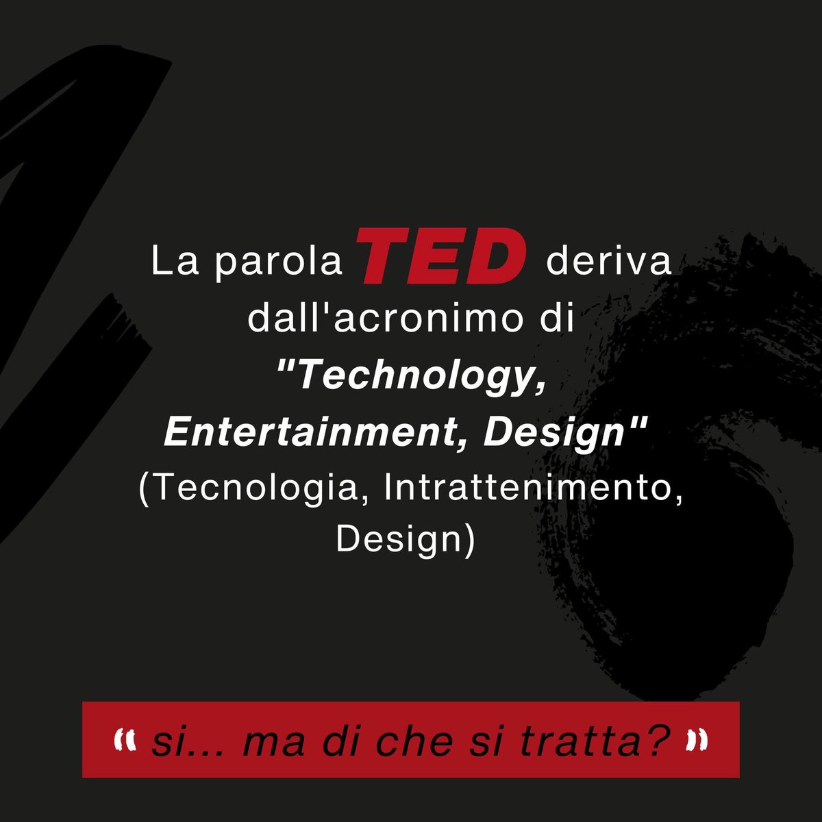 TedxLatronico's tweet photo. 🔴 𝐁𝐞𝐧𝐯𝐞𝐧𝐮𝐭𝐢 𝐧𝐞𝐥 𝐦𝐨𝐧𝐝𝐨 di #TEDxLatronico 
𝘚𝘢𝘪 𝘥𝘪 𝘤𝘰𝘴𝘢 𝘴𝘪 𝘵𝘳𝘢𝘵𝘵𝘢? TEDxLatronico è più di un evento. È un'opportunità per 𝗲𝘀𝗽𝗹𝗼𝗿𝗮𝗿𝗲 𝗶𝗱𝗲𝗲, 𝗶𝘀𝗽𝗶𝗿𝗮𝗿𝘀𝗶 𝗲 𝗰𝗼𝗻𝗻𝗲𝘁𝘁𝗲𝗿𝘀𝗶 𝗰𝗼𝗻 𝗺𝗲𝗻𝘁𝗶 𝗯𝗿𝗶𝗹𝗹𝗮𝗻𝘁𝗶

𝙎𝙚𝙜𝙪𝙞𝙘𝙞 https://t.co/DtjNUZ4kZN