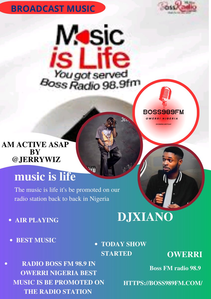 RADIOBOSSFM899's tweet photo. 📻Playing - #Am Active ASAP @JerryWiz_

on #TheBFShow w/ @RADIOBOSSFM899 x #RadioBossFm

98.9 FMOWERRI

#WakeVibes

#vibes https://t.co/aC3dQC6bQL