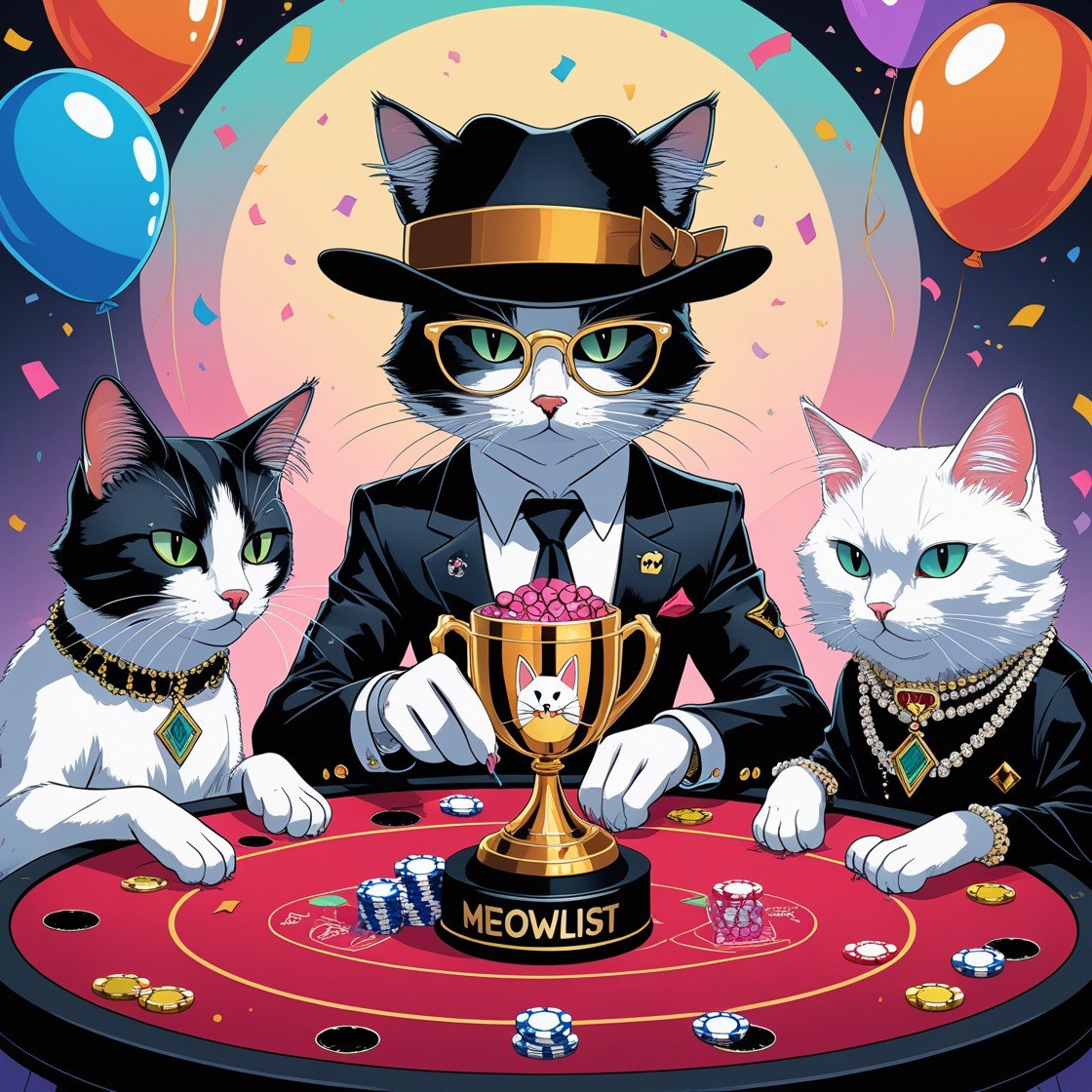 SchrCatDao's tweet photo. 𝐆𝐞𝐭 𝐑𝐞𝐚𝐝𝐲 𝐭𝐨 𝐆𝐨 𝐀𝐥𝐥-𝐈𝐧! 🎉

🚨 𝐈𝐭𝐬 𝐏𝐨𝐤𝐞𝐫 𝐓𝐢𝐦𝐞! 🚨
Join us TODAY at 2 PM UTC for an exciting Poker game in our Schrödinger's Cat DAO Telegram commeownity! 💰♠️

🔥 Prizes: 
💎 Top 1 = 1 VIP Spot
🎁 Top 2-5 = WL Spot

💥 A chance to flex your Poker skills!

💡 How to Join:
1️⃣ RT this post
2️⃣ Jump into our Telegram: https://t.co/PK3lLzrU6U
3️⃣ Go here: https://t.co/lns3jZ7wb7
4️⃣ Sign-using X Account
5️⃣ Input your TG handle as Username

Don’t miss this opportunity to rake in the rewards! 🍹 
Let the cards do the talking. 🃏