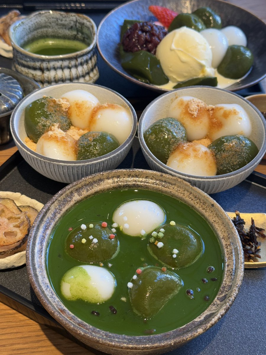 福岡産八女抹茶使用の白玉🚩】 神乃氷🏠名古屋市北区清水2-5-9サクマチ