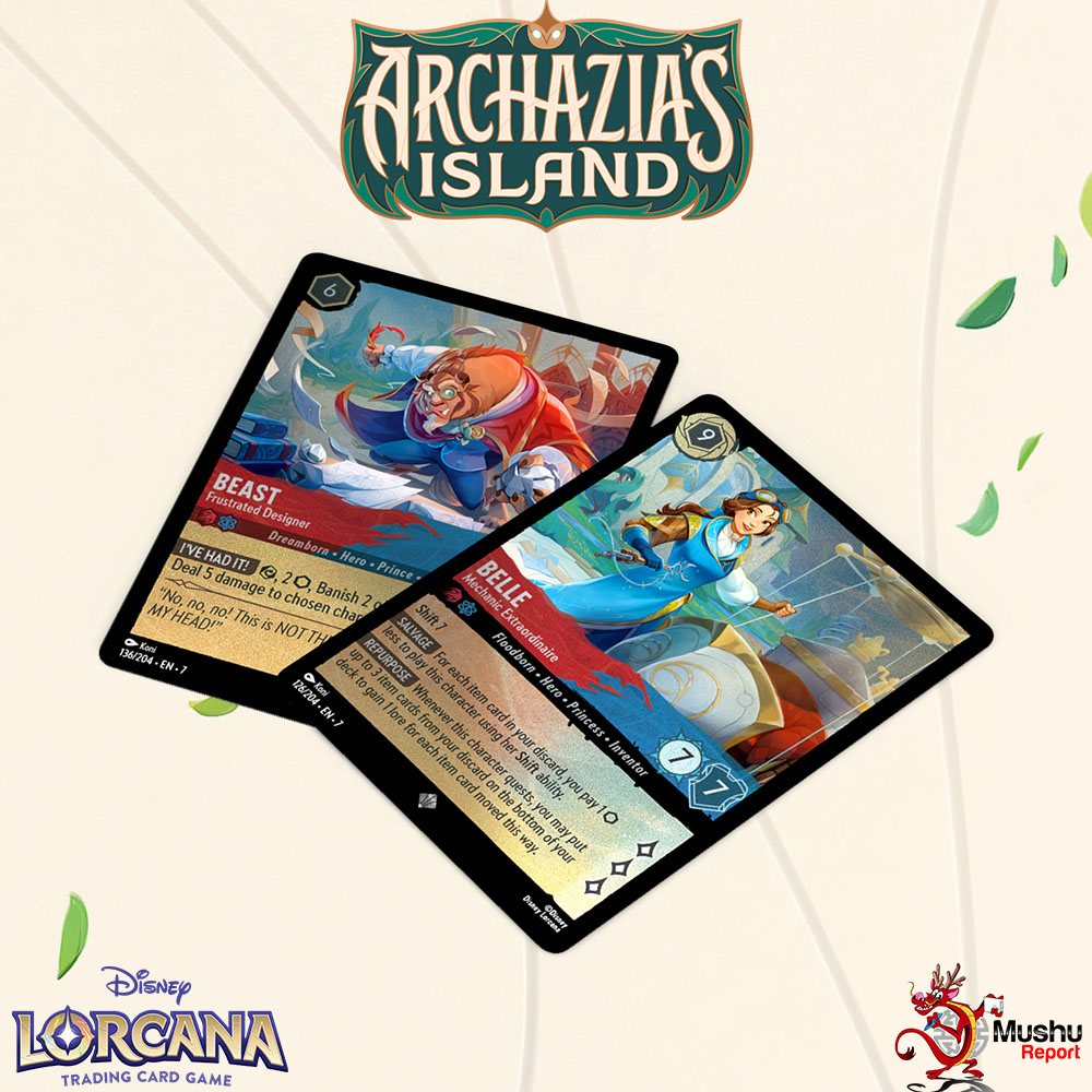 MushuReport's tweet photo. Dual Inks, new keyword, new character classification.... and we FINALLY get a good look at MUSHU!!!
https://t.co/Mqw1y8vPaW

#DisneyLorcana #ArchaziasIsland https://t.co/0RitYZjJmv