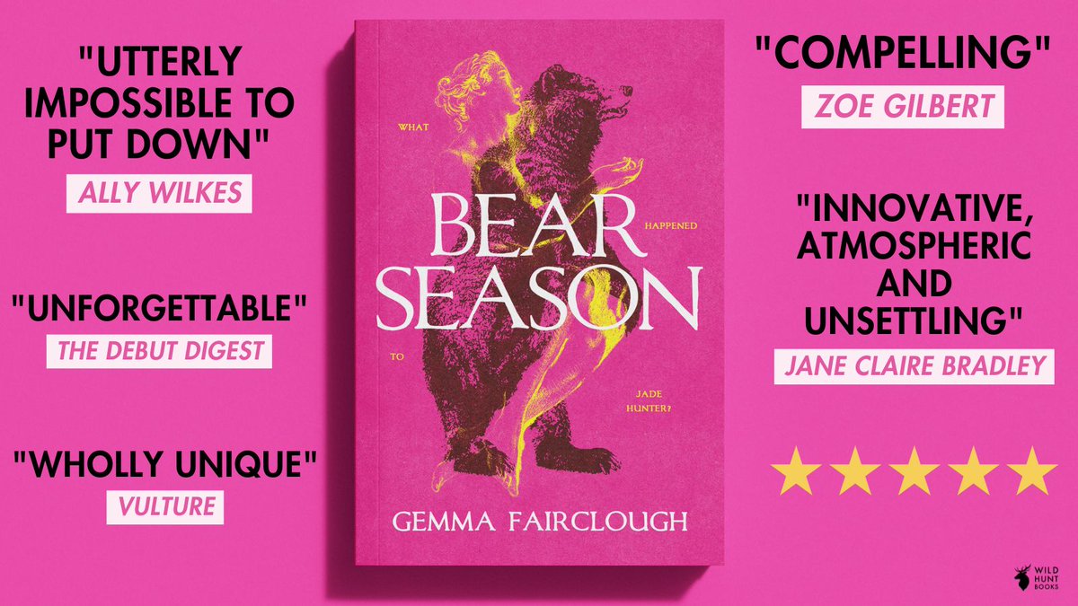 Wild Hunt Books (@wildhuntbooks) on Twitter photo In need of a twisty winter mystery? 🐻 
When Jade Hunter goes missing in the Alaskan wilderness, everyone is shocked. She was scheduled to speak at an academic symposium but never turned up. What was Jade really doing in Alaska?  
Order direct or from your favourite bookshop In need of a twisty winter mystery? 🐻 
When Jade Hunter goes missing in the Alaskan wilderness, everyone is shocked. She was scheduled to speak at an academic symposium but never turned up. What was Jade really doing in Alaska?  
Order direct or from your favourite bookshop