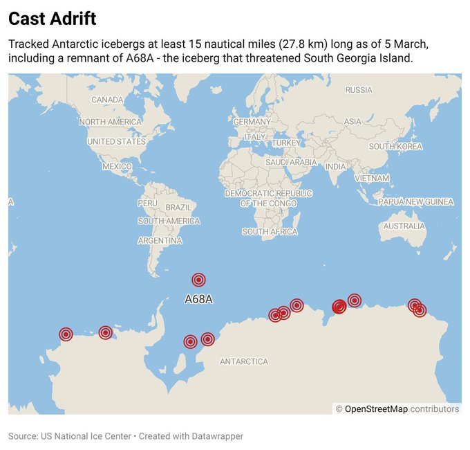 VisualInforTech's tweet image. The more we learn about Antarctica, the greater the urgency to act on climate change wef.ch/3cjaDcs
rt @wef