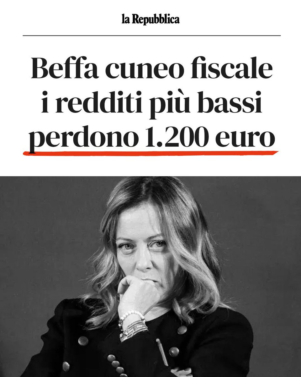 ECCO IL TAGLIA-STIPENDI!

Un bel taglia-stipendi per i cittadini, mentre per gli stipendi di Ministri e sottosegretari c'è un bel fondo da mezzo milione. Ecco il vero volto di questo Governo! Secondo le simulazioni di alcuni quotidiani e sindacati a perderci nel 2025 sono i