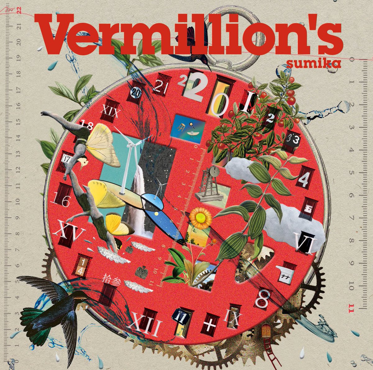 sumikaken's tweet photo. ¨Vermillion's¨全貌。
アートワークと楽曲は全て繋がっています。
何も考えずに楽しめるのが音楽のいいところだし、深読みが肩透かしにならないように仕掛けてあります。
ライブも食事も大事な体験。
アイテムは大切な記憶と記録。
全方位、何卒☺︎

https://t.co/RhIIiY7ix6

#sumika
#スミヴァーミ https://t.co/mR5NwAplT8