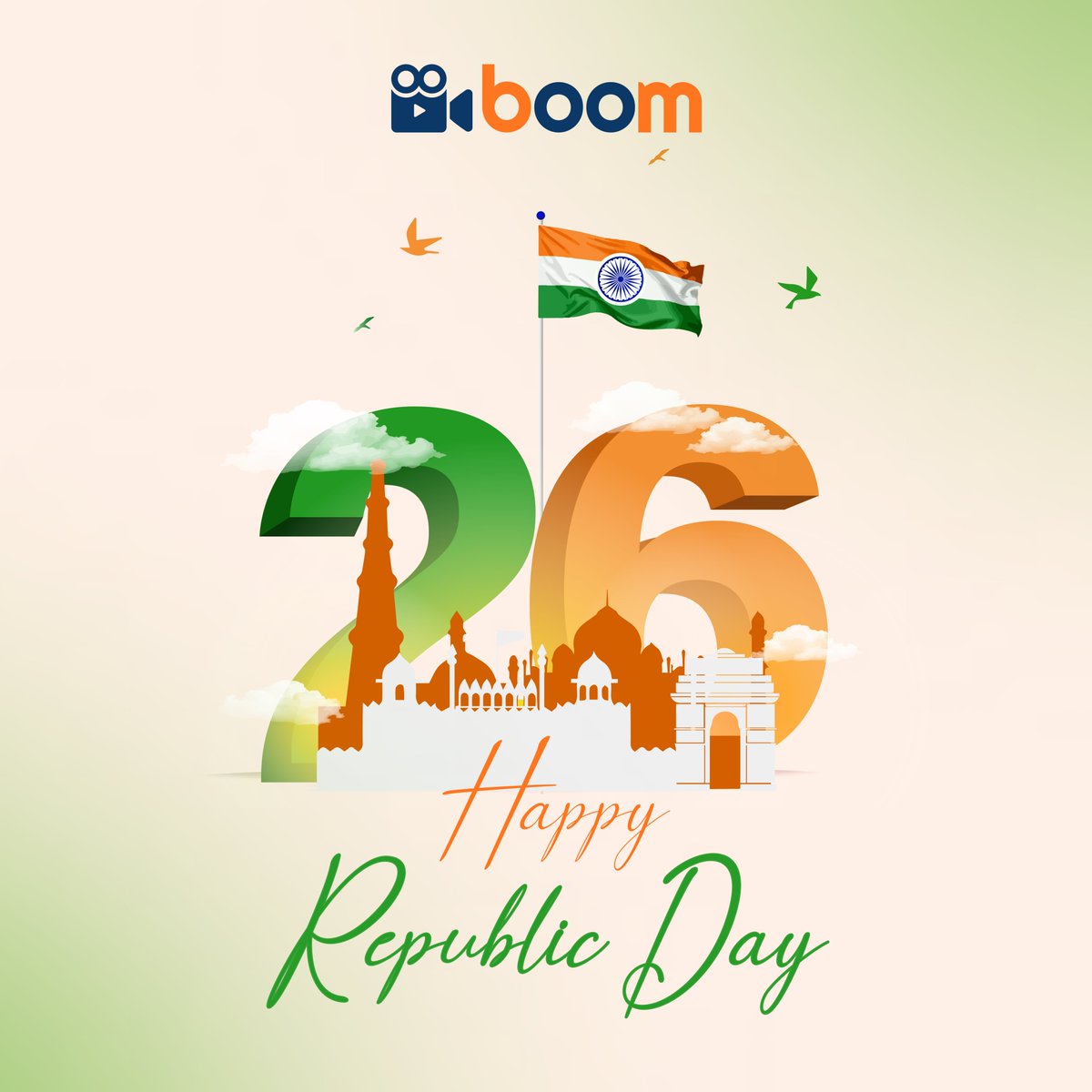 boomshopapp's tweet photo. On this Republic Day, let’s celebrate the freedom to choose, the freedom to shop, and the freedom to grow! 
.
.
.
.
.
#RepublicDay #BoomEcommerce #YourShoppingPartner #FreedomToShop #CelebrateIndia https://t.co/I2grxUyQP9