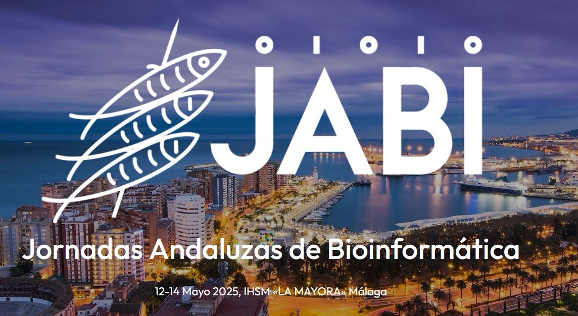 Nos vemos en mayo en las jornadas andaluzas de bioinformática! 🧬💻

jabi2025.uma.es