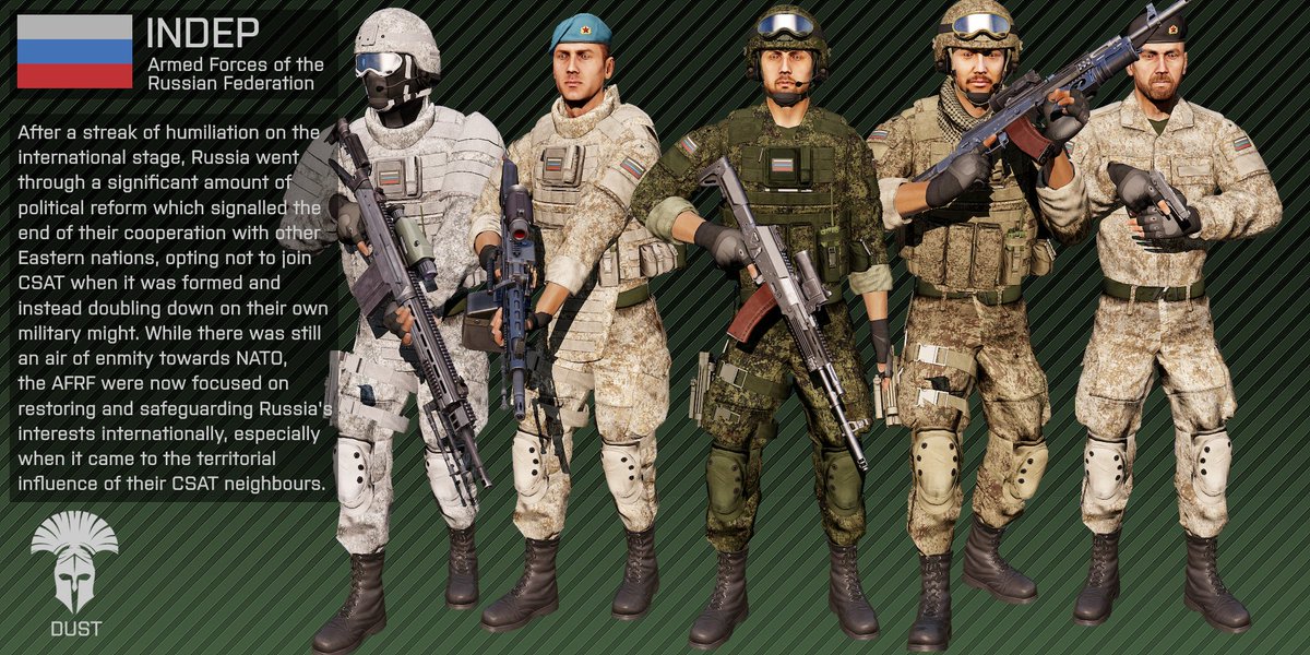 CommanderCharms's tweet photo. These are just a few of the new and improved Dust faction preview images!

#A3_Dust #ArmA3 https://t.co/91eD0LLV3I