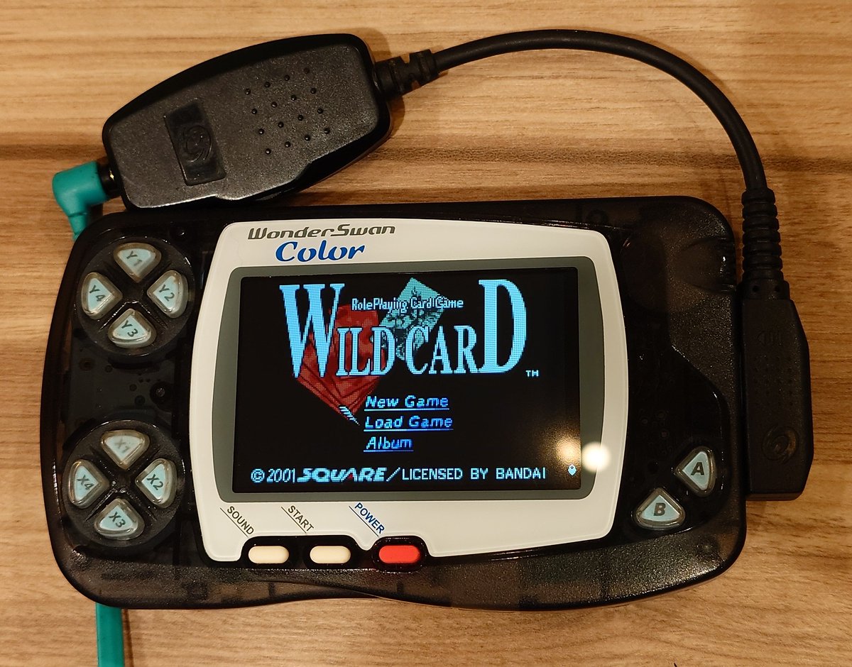 goosek5's tweet photo. IPS液晶化してからちまちまプレイしてる
#ワンダースワンカラー #WonderSwanColor #ワイルドカード #WildCard https://t.co/TD9vRx9eJW