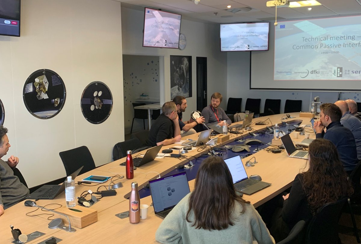 SpaceUSB's tweet photo. Last week, after a first year full of exchanges and progress, we had the pleasure of gathering at Thales Alenia Spacein Cannes for a pivotal day in the Space USB project. https://t.co/PffhOhhsHp