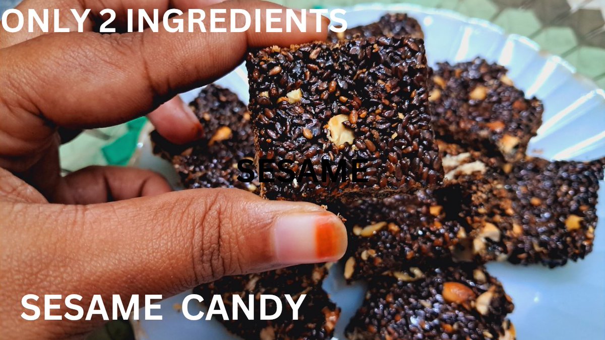 MjfRecipes's tweet photo. Sesame candy Recipe/ எள்ளு மிட்டாய் / only 2 ingredients sesame chikki R... https://t.co/Rbii1jwhJC via @YouTube https://t.co/1z9Zx4vgcm