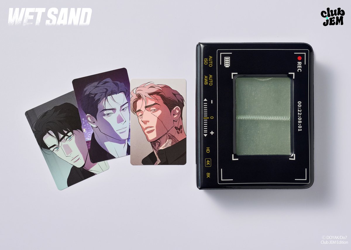 Club_JEM's tweet photo. 🔥 Wet Sand 🔥
Every look—yours to keep forever!
✨ Wet Sand: All Yours Photo Card Book, Photo Card set
▶️https://t.co/I4QInYJgig
#Tappytoon #ClubJEM #TappytoonMerch #wetsand #doyak #Do7 https://t.co/WWeaEaVcKg