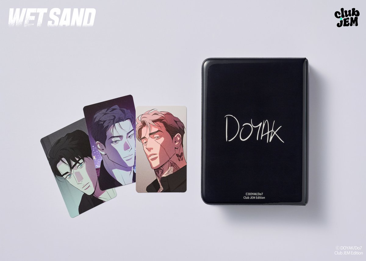 Club_JEM's tweet photo. 🔥 Wet Sand 🔥
Every look—yours to keep forever!
✨ Wet Sand: All Yours Photo Card Book, Photo Card set
▶️https://t.co/I4QInYJgig
#Tappytoon #ClubJEM #TappytoonMerch #wetsand #doyak #Do7 https://t.co/WWeaEaVcKg