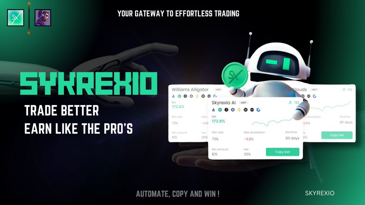 Trading shouldn't be difficult,

And honestly,

I blame you !!
You've been trading wrongly,

A while ago,
I came across <a href="/skyrexio/">Skyrexio</a> and my journey has been completely seamless,

With <a href="/skyrexio/">Skyrexio</a> ,

You can

➩ Automate trades without needing any coding knowledge.

➩ Copy trades from