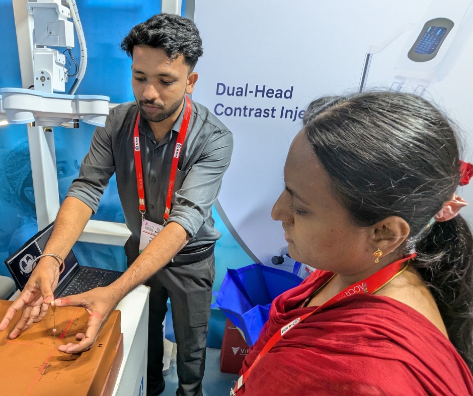 vTitan_Corp's tweet photo. The afternoon session at #AOCR2025 was filled with meaningful interactions and great conversations. Stay tuned!
#vTitan #HigHNoon #RadiologyRevolution #CTMachine #MedicalTech #NeedlePositioning #InnovationUnleashed #ChennaiTradeCenter https://t.co/R35dxNTHwX