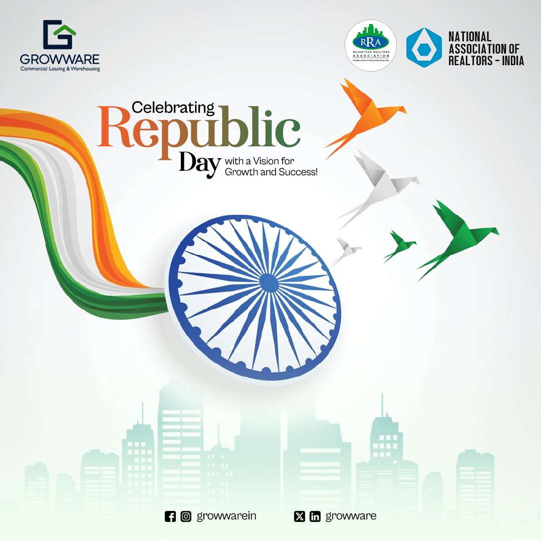 growware's tweet photo. This Republic Day ๐ฎ๐ณ, letโs embrace the spirit of unity ๐ค and work towards a future of business growth ๐ and success ๐ฏ. Together, we build a stronger tomorrow ๐.
#RepublicDay #RepublicDay2025 #GrowWare #BusinessGrowth #SuccessAhead #UnityInProgress #CelebrateSuccess https://t.co/3Ia8s2ClwZ
