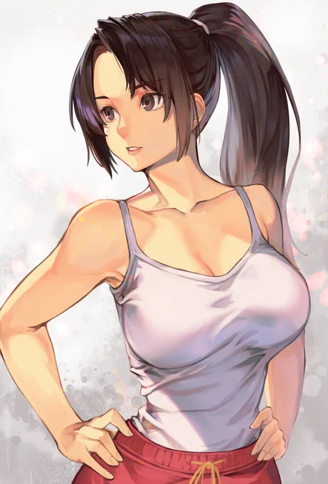 不知火舞衝動的に・・・#格ゲーキャラ描こうぜ 