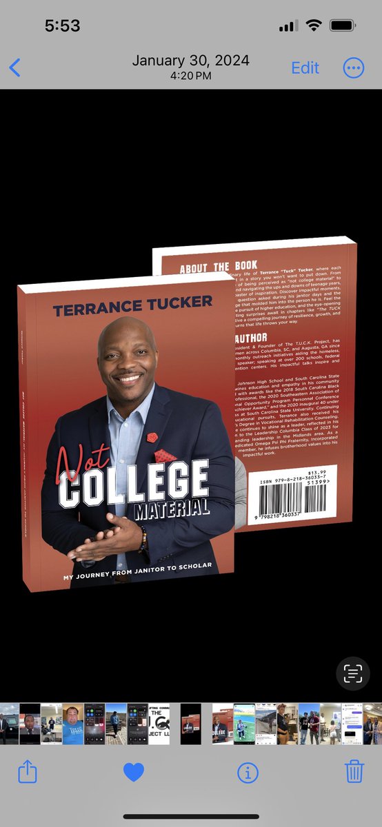 terrance_tuck's tweet photo. Your dreams won’t chase you, so it’s up to you to take bold, intentional steps toward making them a reality. Challenges and obstacles will undoubtedly arise, but remember they’re not roadblocks; they’re stepping stones designed to strengthen you. #NotCollegeMaterial #GodDid https://t.co/BGVtaGvXhc
