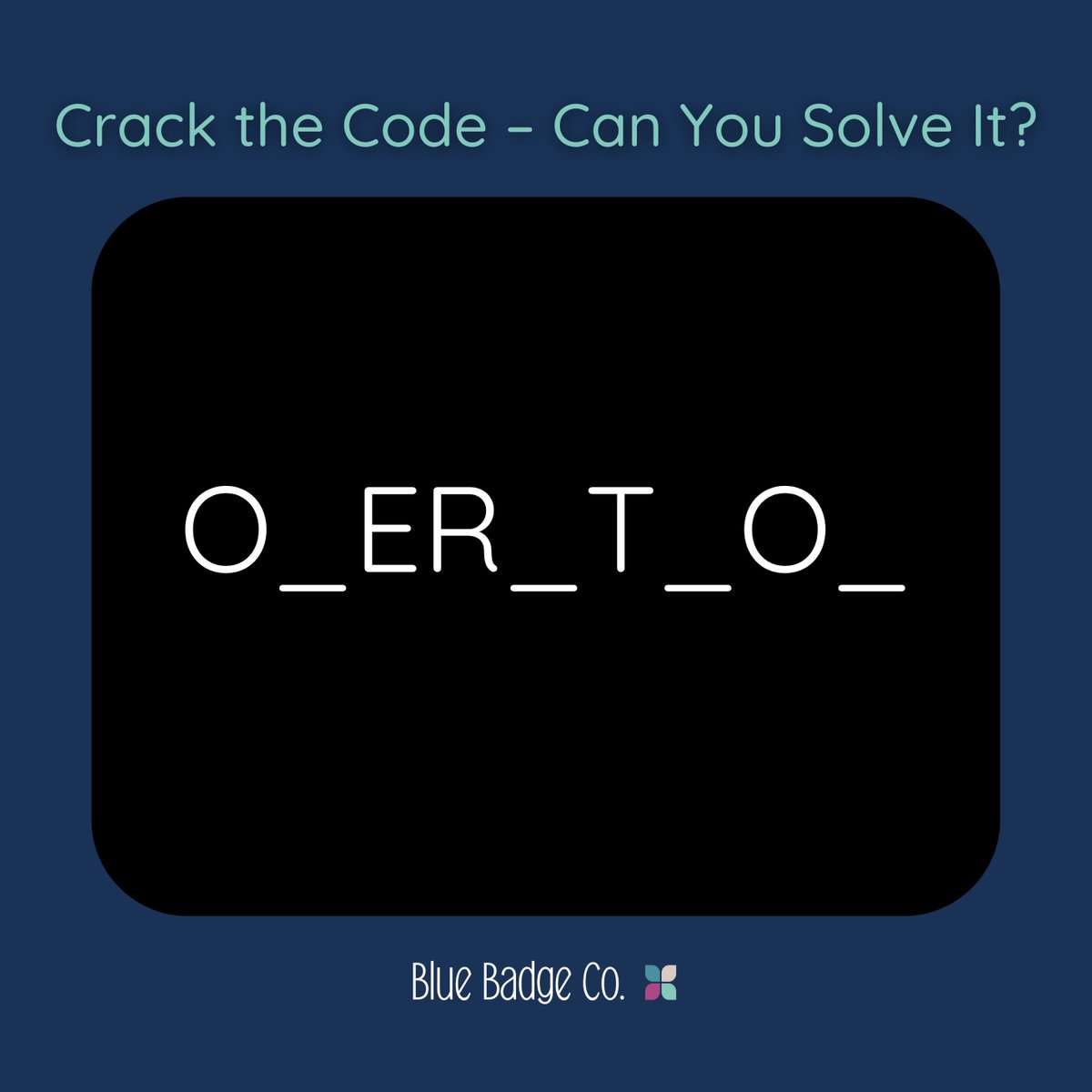 🧩✨ Rebus Puzzle is HERE! ✨🧩

Are you ready to crack the code and challenge your brain? Let the fun begin! 🧠🎉

👇 What’s the answer? 👇

#rebuspuzzle #PuzzleTime #brainteasers #solveit #funchallenge