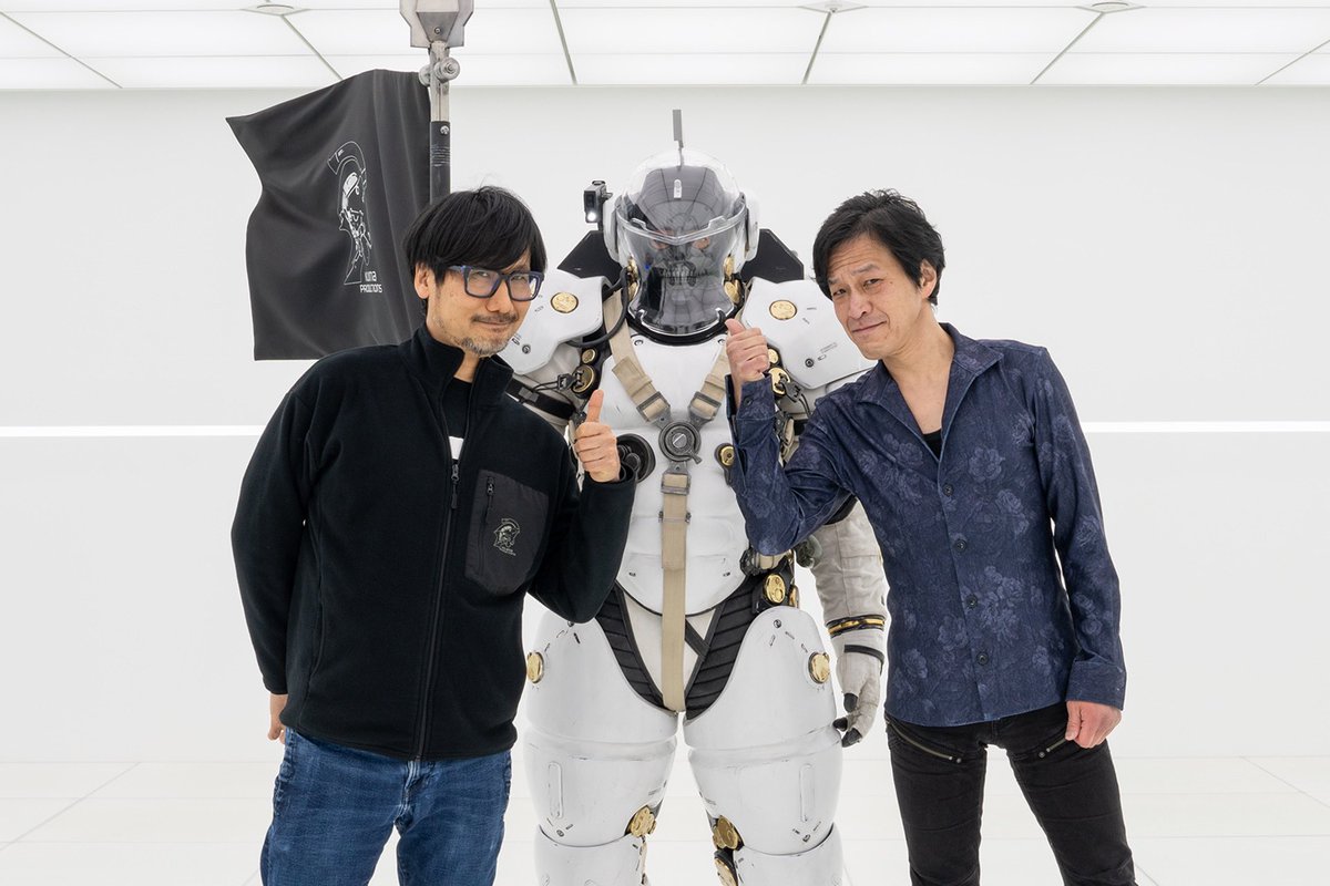 HIDEO_KOJIMA_EN's tweet photo. With Rikiya Koyama. https://t.co/xvc7tKzMfB