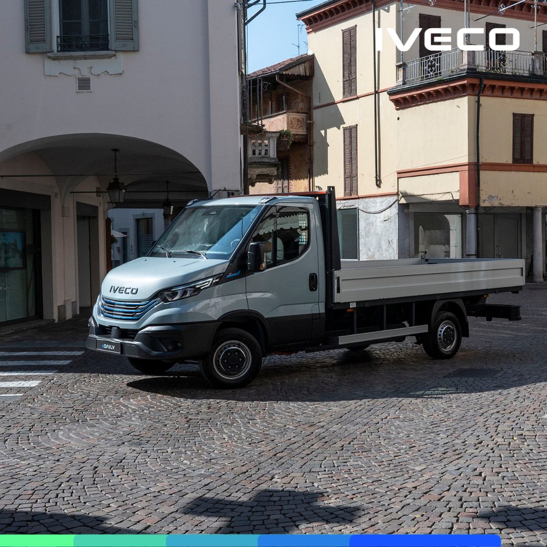 IVECOUK's tweet photo. Same cargo space, agility, and capability as the Diesel versions you know and love—but fully electric. Introducing the award-winning IVECO eDaily lineup: vans, chassis cabs, crew cabs and more ranging from 3.5t to 7.2t.
#eDaily #Electric #Van #IVECO https://t.co/C8DCr7uKWY