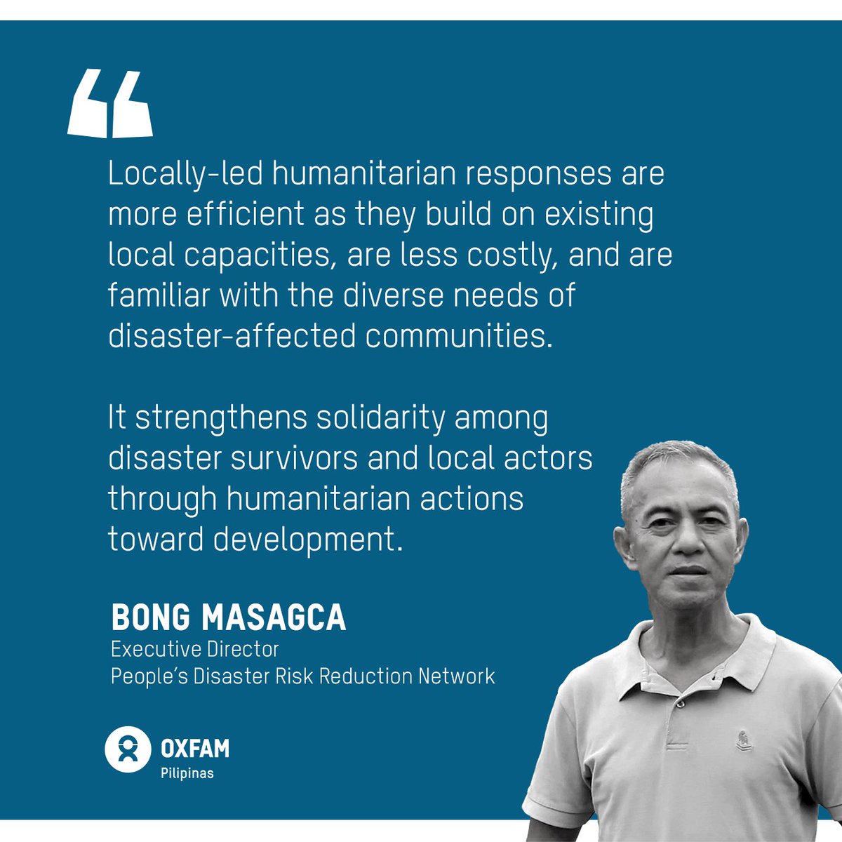 Oxfam Pilipinas tweet media