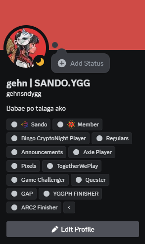 ghndcl's tweet photo. Arc-2 is the best even I didn't participate because of my schedule I very happy for the community of ygg that finish the quest.

@YieldGuild
@yggpilipinas
#YGGGAPS8 #ARC2 #YGGPH https://t.co/MB5TIqQEQ2