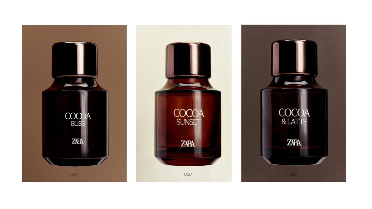 ZARAの新作香水「ココアコレクション」楽しみ。 『ココア ブリス