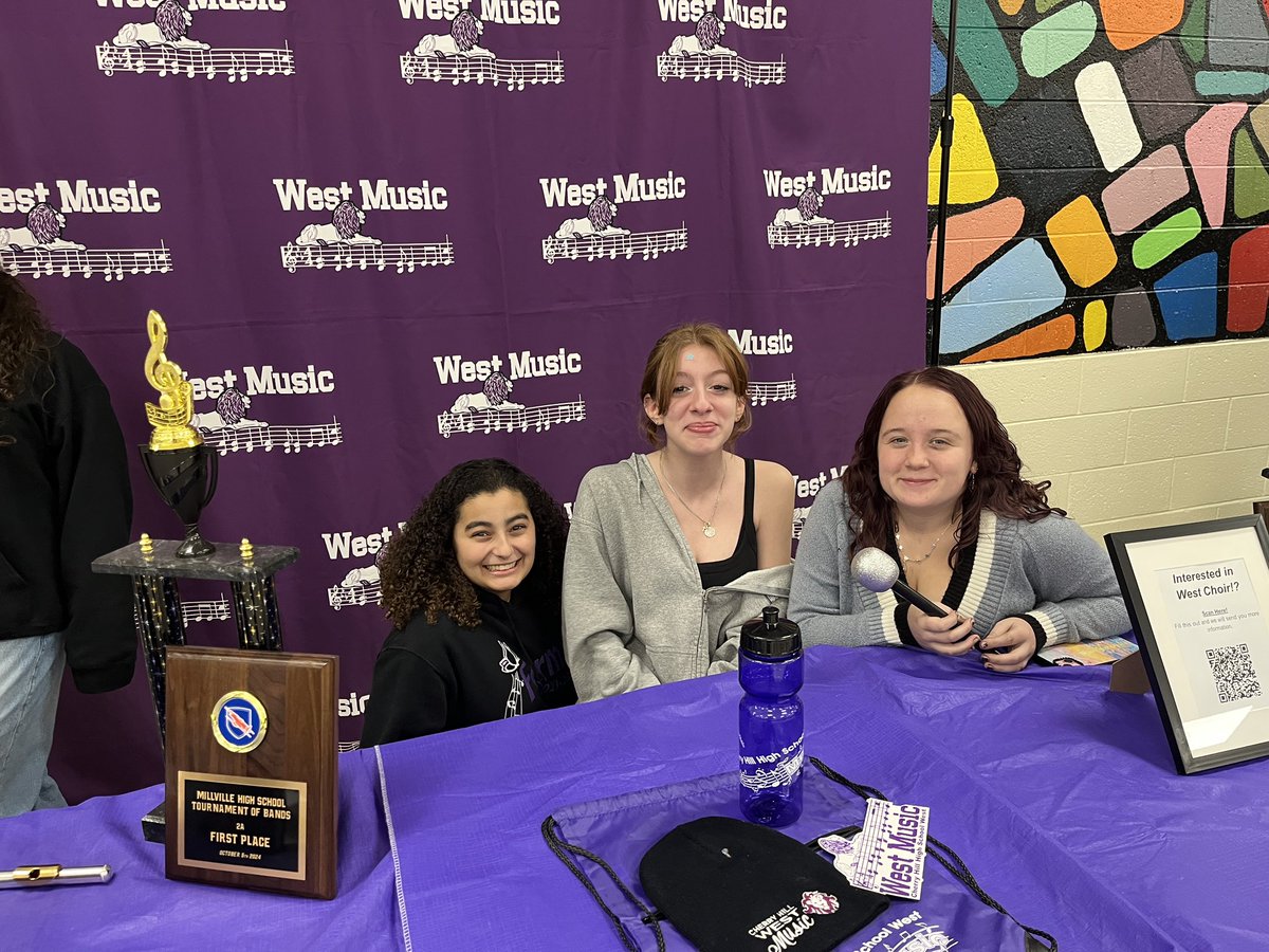 Cherry Hill West Instrumental Music tweet media