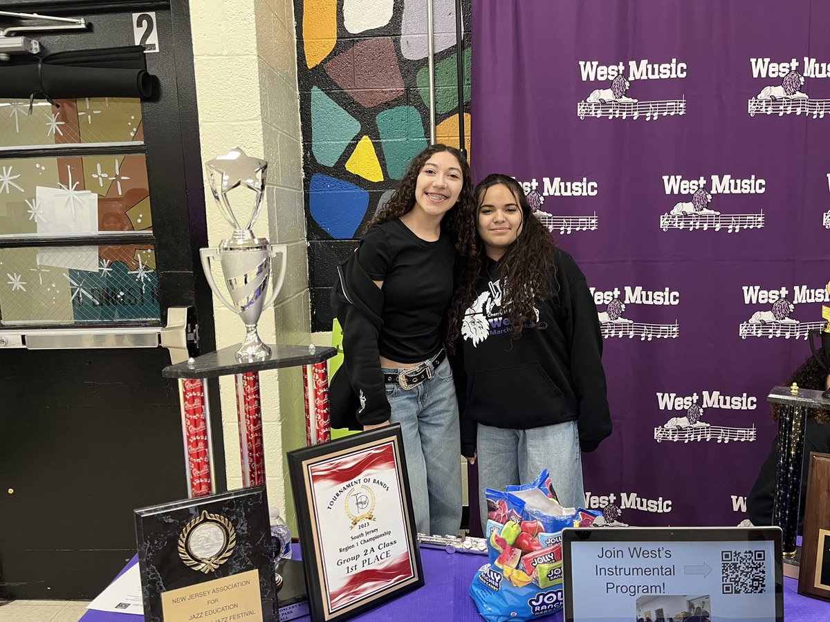 Cherry Hill West Instrumental Music tweet media