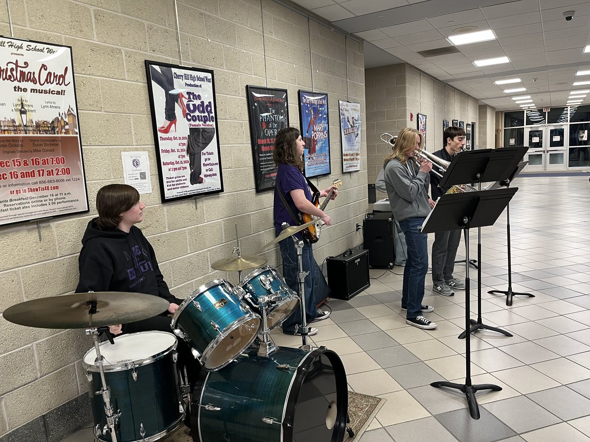 Cherry Hill West Instrumental Music tweet media