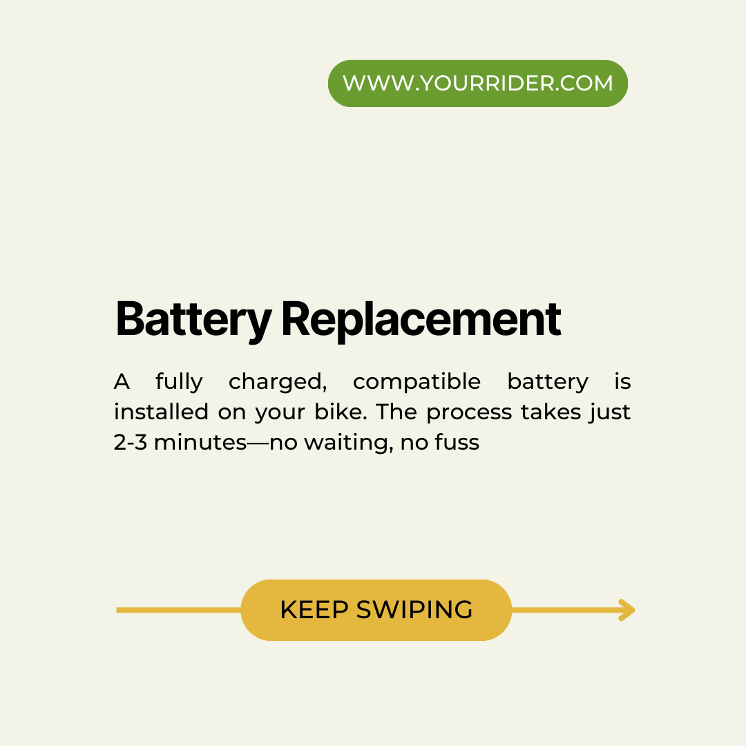 yourriderltd's tweet photo. Power up in 2-3 minutes! β‘
Yourriderβs Battery Swap Stations are redefining business efficiency by getting your EV bike back on the road faster than ever.
#Yourrider #BatterySwapping #EVRevolution #BusinessEfficiency https://t.co/tnHb019JaF