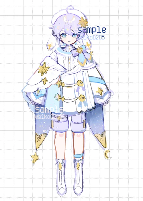 没キャラデザ供養