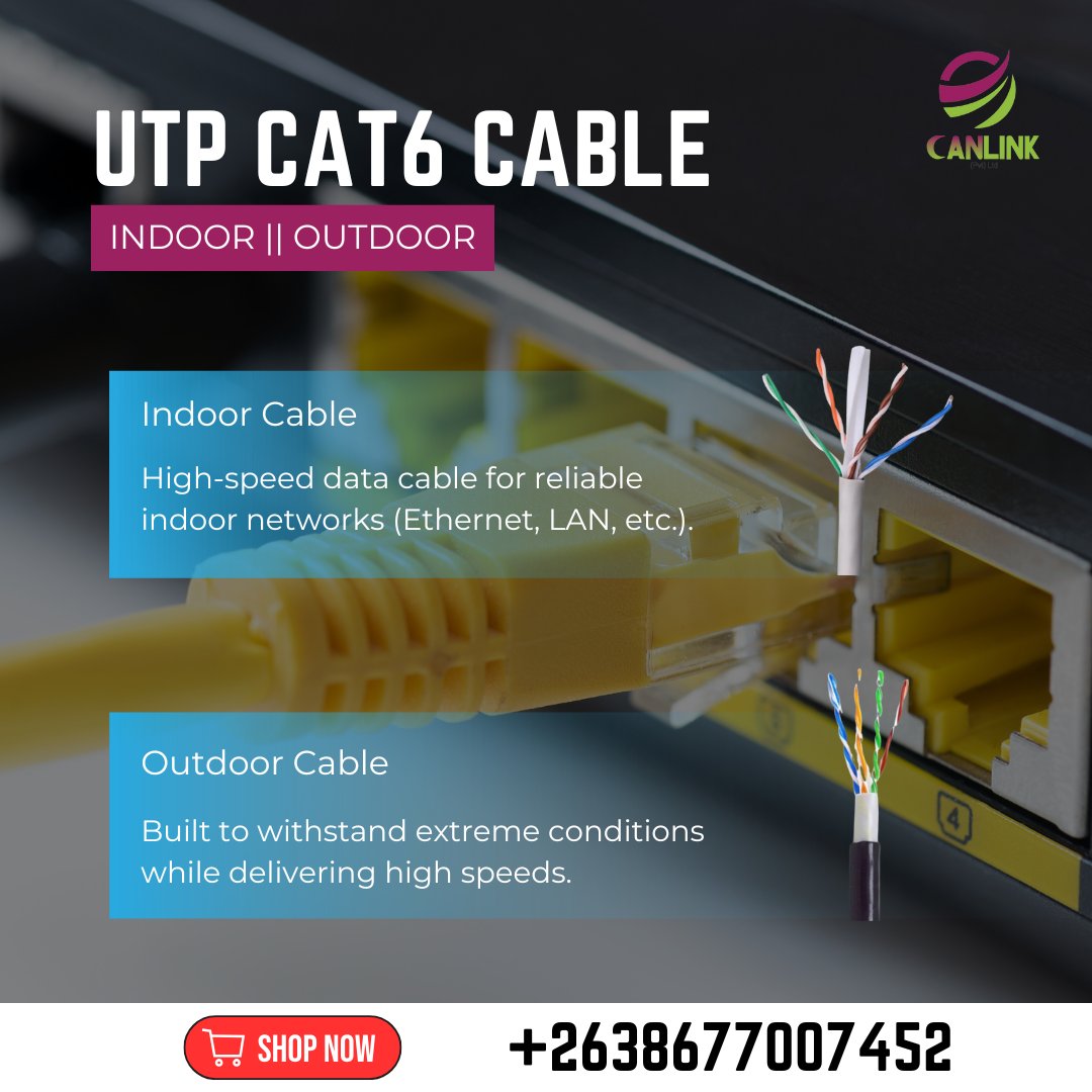 CanlinkPvtLtd's tweet image. Contact us today!!!

#cat6 #ethernetcable #computernetworking