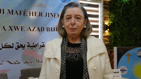 starrcongress's tweet image. Women made a meeting "In a democratic Syria, the right of every women to live freely with her faith and religion." 100 delegates from different faiths participated.
Since the transitional government of HTS took power, many women have great concerns about the future of Syria.