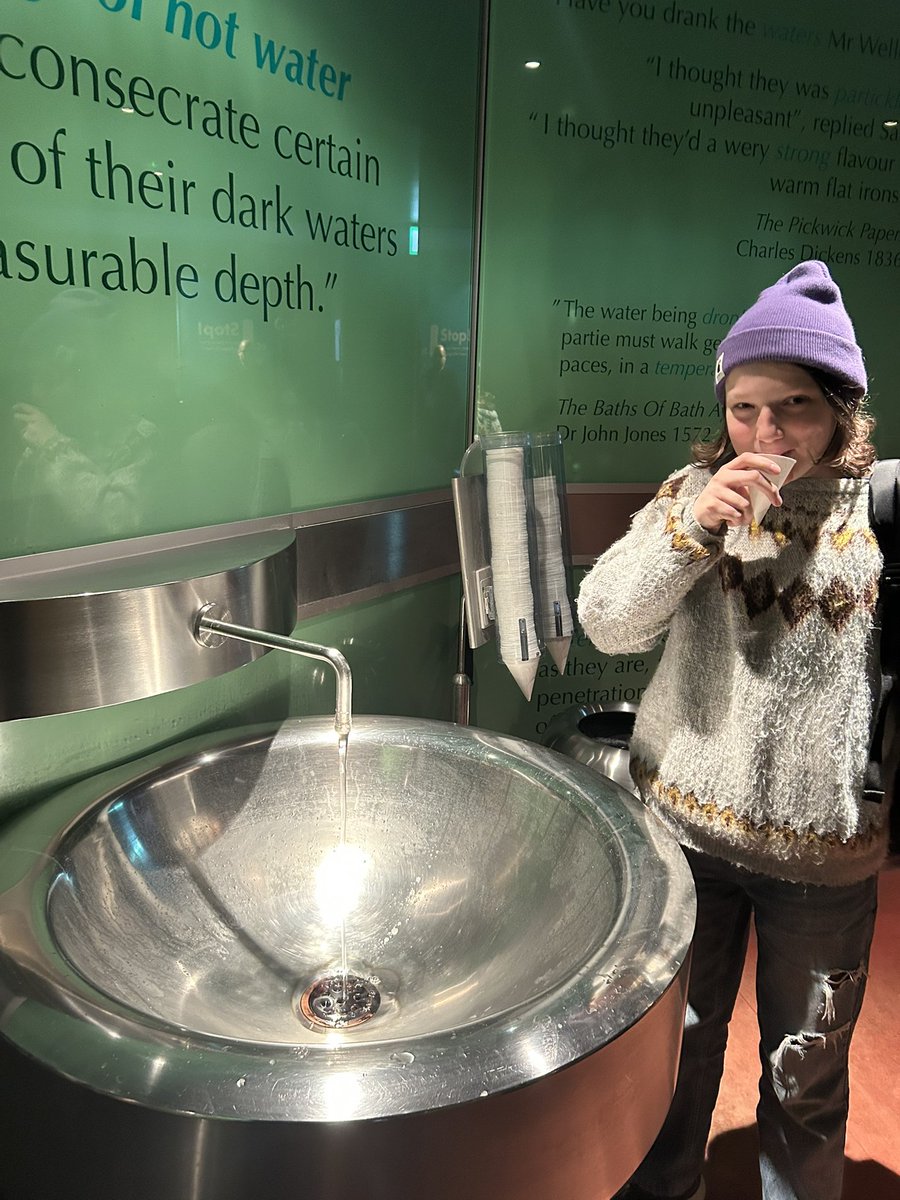 Kelmscott Classics Dept (@kelmclassdept) on Twitter photo Tasting the water from the hot springs! Reviews consisted of: “metallic”, “weird”, “sulphur-y”, “disgusting” and even a “delicious”. Definitely an acquired taste! #Classics #classicstwitter #classicsforall #Bath <a href="/KelmscottSchool/">Kelmscott School</a> Tasting the water from the hot springs! Reviews consisted of: “metallic”, “weird”, “sulphur-y”, “disgusting” and even a “delicious”. Definitely an acquired taste! #Classics #classicstwitter #classicsforall #Bath <a href="/KelmscottSchool/">Kelmscott School</a>