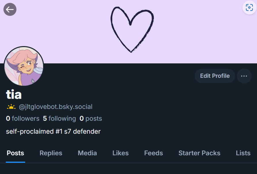 placing my bl*esky link in my bio in case this goes down in flames soon.

you all should totally follow (please) :)