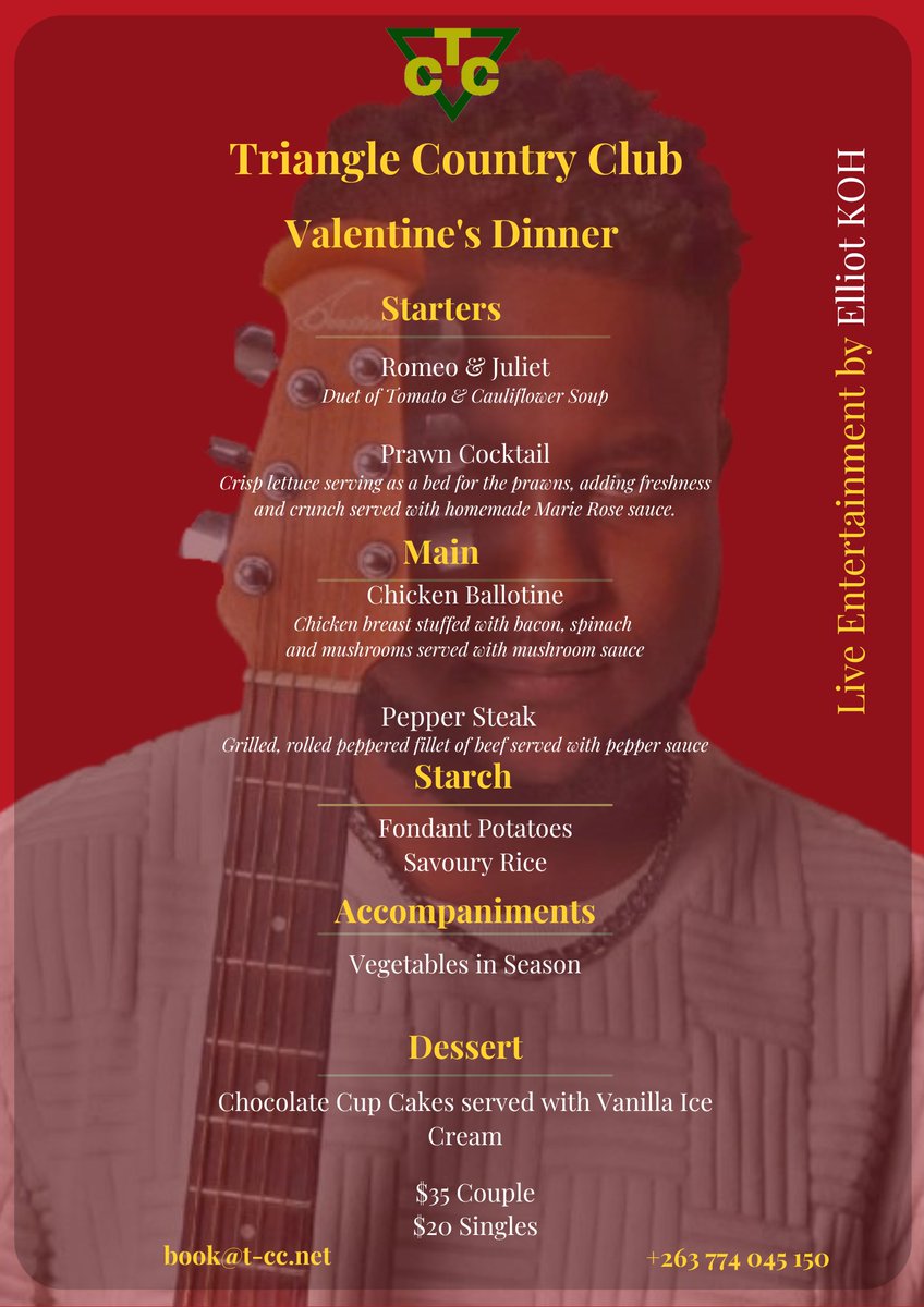 TheLowveld's tweet photo. #Triangle Country Club
#Valentines Dinner
#Chiredzi
#travelzimbabwe
#Chiredzi
#Uripi
#Unani
#ZimBho
#VisitZimbabwe https://t.co/oOK62mgnah