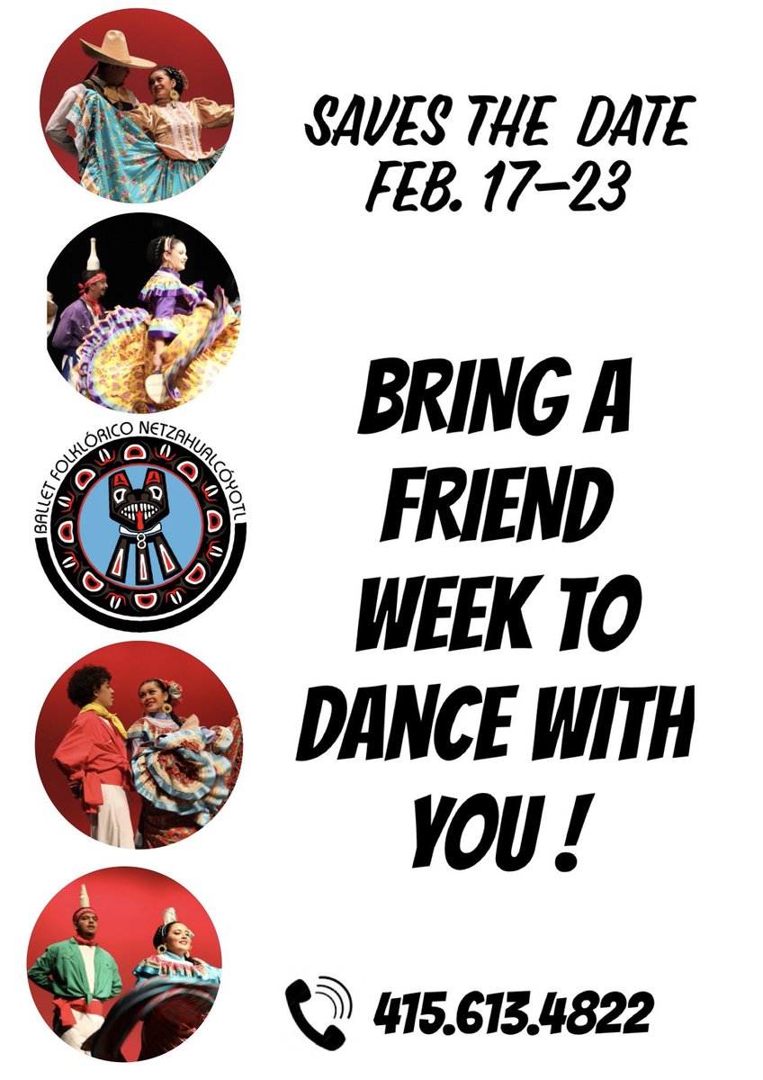 Bfnetza's tweet photo. Dancers Are you ready for BRING A FRIEND WEEK? During this week, dancers can invite a friend to join them and receive TWO FREE classes! Come and join us at BFN. https://t.co/D25S8DZeN4