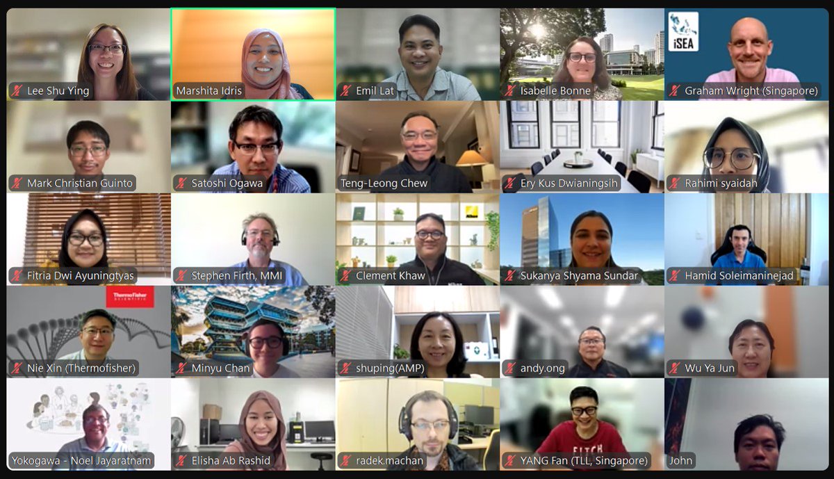 ImagingSEA's tweet image. A huge thank you to everyone who participated in the official launch of iSEA!
Register on our website to be part of the network, and let us work together to drive bioimaging advancements in the region!