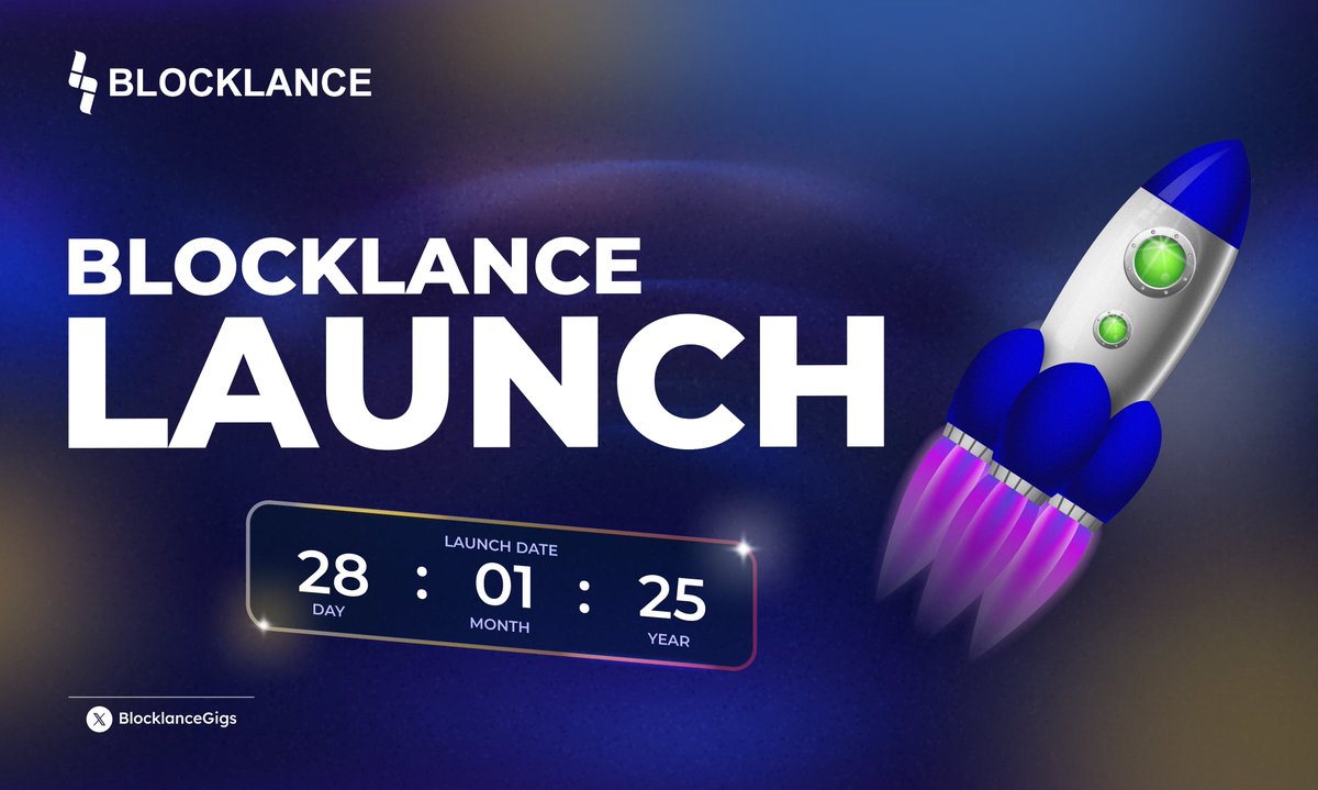 Blocklance (@blocklancegigs) on Twitter photo Big News!
We’re thrilled to announce that Blocklance is officially launching next week Tuesday, 28th January 2025, through <a href="/sntrincubator/">Sentinel Incubator</a> 🎉
🌍 Borderless Freelancing
💸 Low Fees
🔒 Data Privacy
⚡ Powered by Blockchain
✅ KYC Verified with <a href="/AssureDefi/">Assure DeFi</a>
Be part of the Big News!
We’re thrilled to announce that Blocklance is officially launching next week Tuesday, 28th January 2025, through <a href="/sntrincubator/">Sentinel Incubator</a> 🎉
🌍 Borderless Freelancing
💸 Low Fees
🔒 Data Privacy
⚡ Powered by Blockchain
✅ KYC Verified with <a href="/AssureDefi/">Assure DeFi</a>
Be part of the