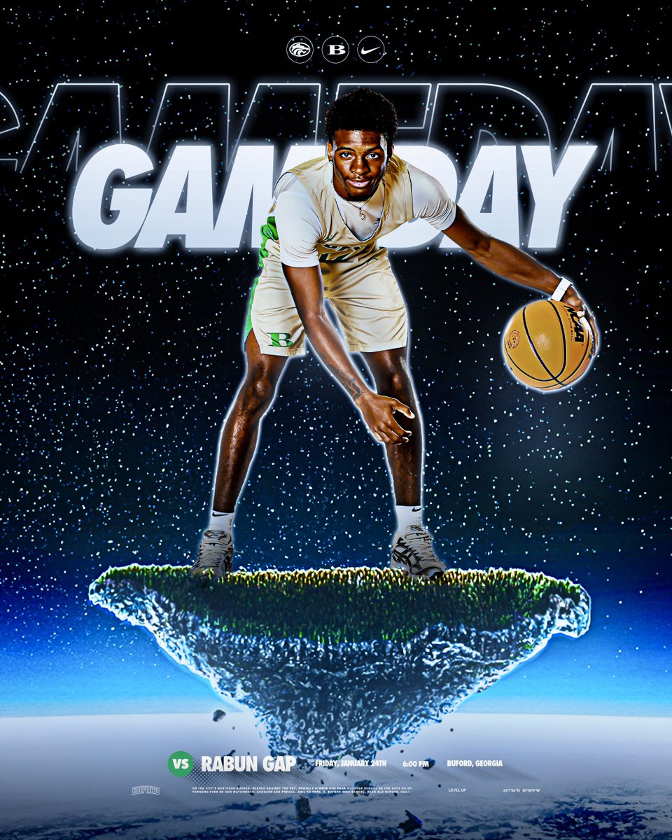 Buford_MBB's tweet photo. You know what day it is 😤

vs. Rabun Gap // 6:00 pm // @BufordArena

#LevelUp | #WolfNation https://t.co/MHAHkRvbgS