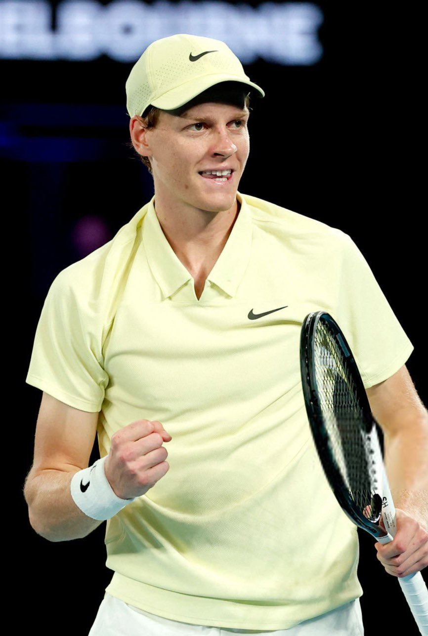 The Tennis Letter on X: "Smile if you just reached back to back Grand Slam finals. Jannik Sinner. 🇮🇹🦊 https://t.co/A27rNbXp52" / X