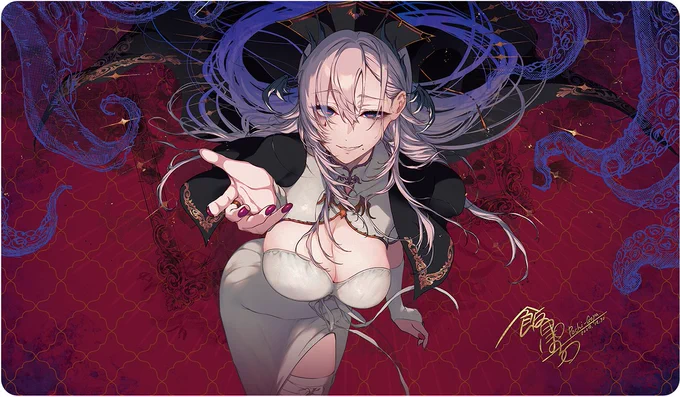 新作情報冬コミ新作グッズ、・レイネちゃん新衣装アクスタ・Vtuber飯田ぽち。デスクマット(再版)メロンブックスさんで予約受付中です新刊イラスト本・新刊セットも委託ちゅう～ 