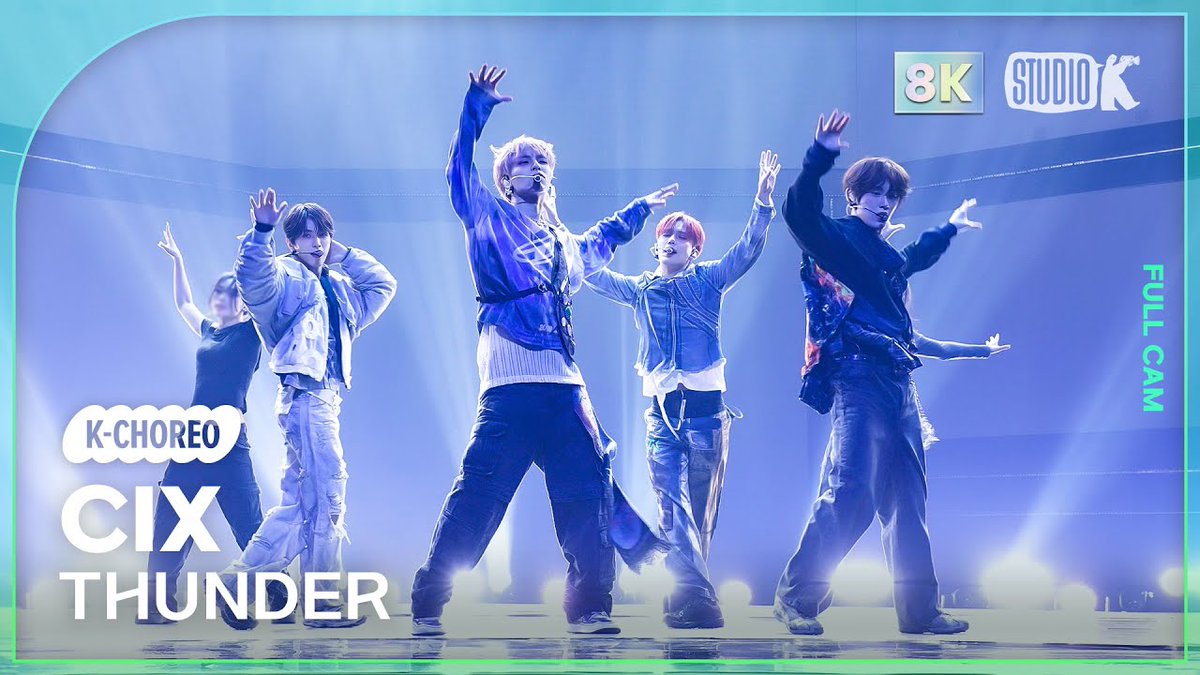 StudioK_twt's tweet photo. [🖥/#K_Choreo8K]
8K Full 직캠을 지금 바로 확인하세요!

250124 #CIX (#씨아이엑스) - 'THUNDER'

▶︎ https://t.co/k1pFLSM0eD

#뮤직뱅크 #뮤뱅 #StudioK #8K 
#직캠 #직캠8K #뮤뱅직캠 #뮤뱅8K 
@CIX_Official https://t.co/8fUgrgwQWk