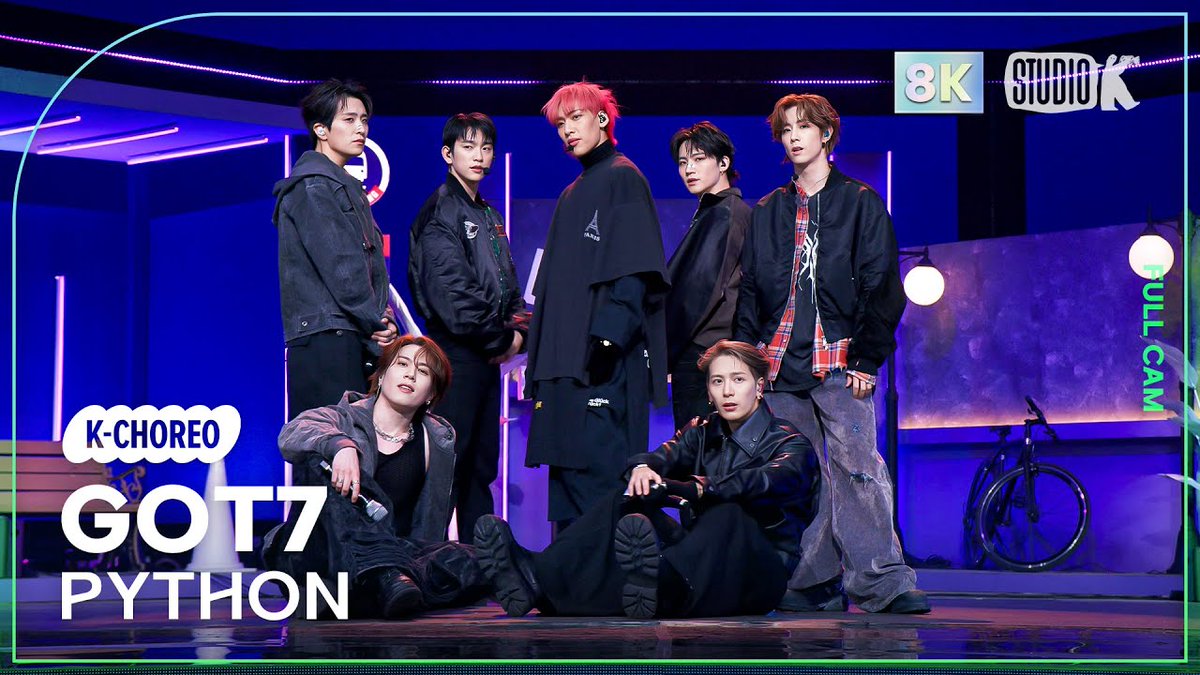 [🖥/#K_Choreo8K]
8K Full 직캠을 지금 바로 확인하세요!

250124 #갓세븐 (#GOT7) - 'PYTHON'
▶︎ youtu.be/Exsp73MA_lU

#뮤직뱅크 #뮤뱅 #StudioK #8K 
#직캠 #직캠8K #뮤뱅직캠 #뮤뱅8K 
<a href="/GOT7Official/">GOT7</a>